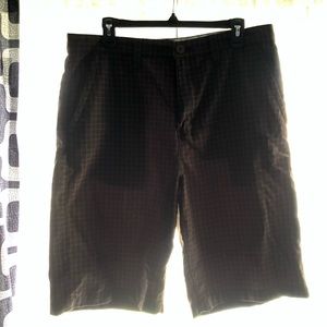 Tony Hawk Brown/Tan Plaid Men’s shorts
